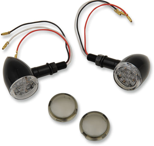 Drag Specialties Led Mini Deuce Marker Light Kit Black/Red - Part #20401961 - Hogparts UK