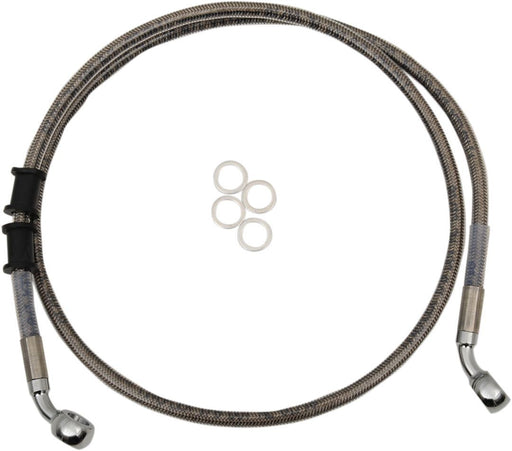 Drag Specialties Frt Brake Line Xl Ss +8 - Part #17415406 - Hogparts UK