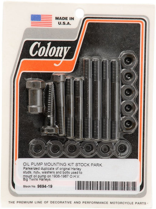 Colony Oil Pump Mounting Hardware : Part #09320068 - Hogparts UK