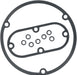 Clutch & Inspection Cover Gaskets, 25416-70-K - Part #09350077 - Hogparts UK