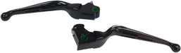 Drag Specialties Slotted Wide Blade Lever Sets Matte Black - Part #06101985 - Hogparts UK