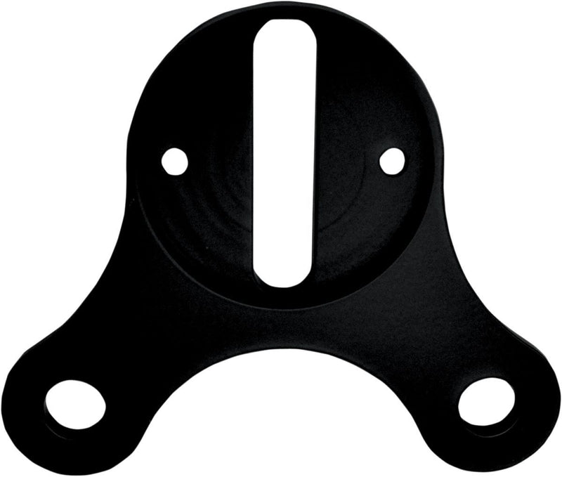 Drag Specialties 2.4" Gauge Mount Black 3.5" For Centre-To-Centre Riser - Part #22100267 - Hogparts UK