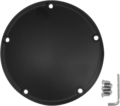 Drag Specialties Derby Cover Flat Black Twin Cam - Part #11070363 - Hogparts UK