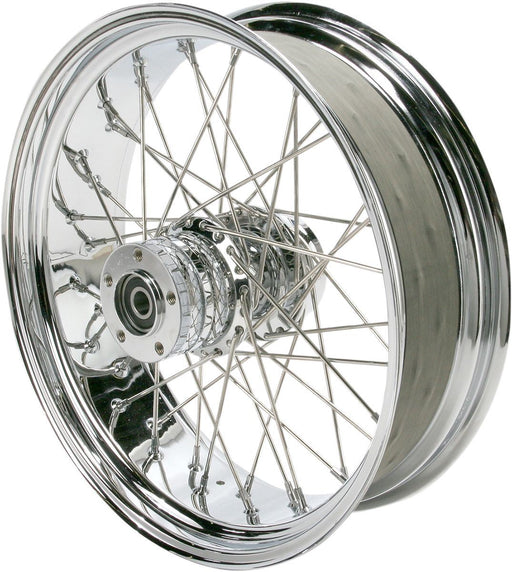 Drag Specialties Rear Wheel 18X5.5 40-Spoke Chrome - Part #02040224 - Hogparts UK