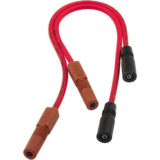 Accel Spark Plug Wire Spiral Core Set 8Mm Red - Part #126773 - Hogparts UK