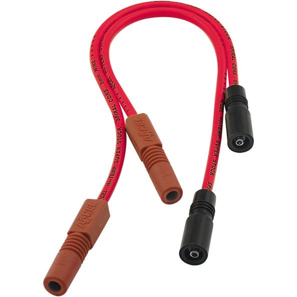 Accel Spark Plug Wire Spiral Core Set 8Mm Red - Part #126773 - Hogparts UK