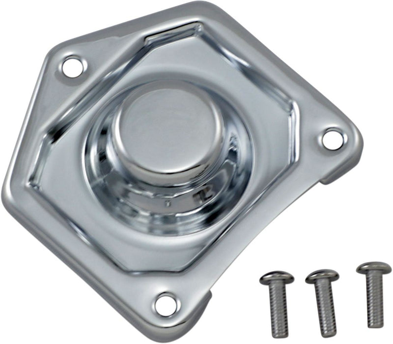 Drag Specialties Solenoid End Cover Chrome - Part #DS373598 - Hogparts UK
