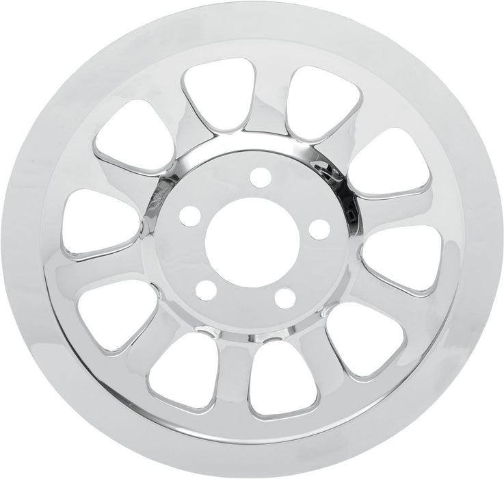 Drag Specialties Rear Belt Pulley Cover Chrome - Part #12010443 - Hogparts UK