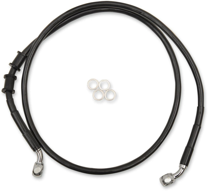 Drag Specialties Frt Brake Line Xl Bk +2 - Part #17415373 - Hogparts UK