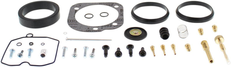 All Balls CV Carburetor Rebuild Kit - Brass /  Rubber - Black / Gold for Harley-Davidson Sportster 2004-2006