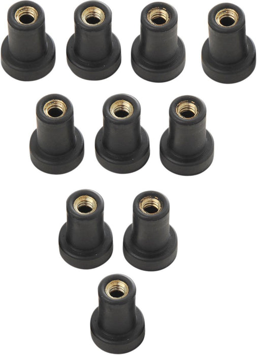 Drag Specialties Well Nuts 10-24 - Part #24040544 - Hogparts UK