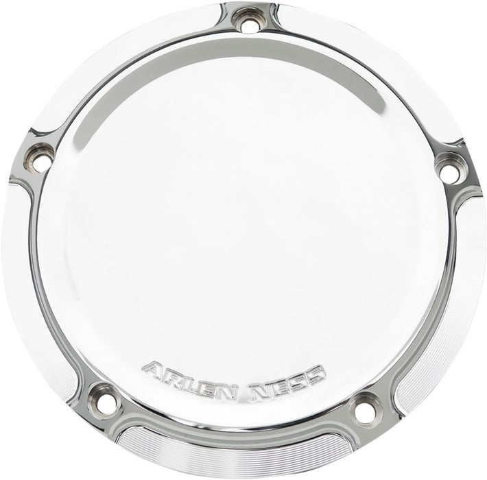 Arlen Ness Derby Cover 5-Hole Bevelled Chrome - Part #11070350