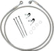 Drag Specialties Front Brake Line Stainless Steel Extended 10" - Part #17412679 - Hogparts UK