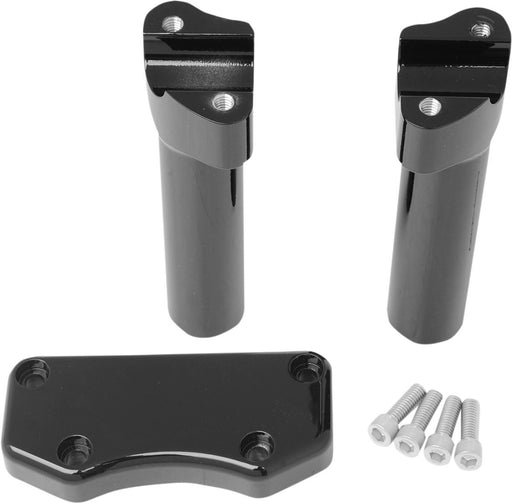 Drag Specialties Riser Buffalo 6" W/ Clamp Black - Part #06020593 - Hogparts UK