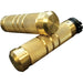 Accutronix  Grips Handlebar Knurled Grooved 1" Brass - Part #105780 - Hogparts UK
