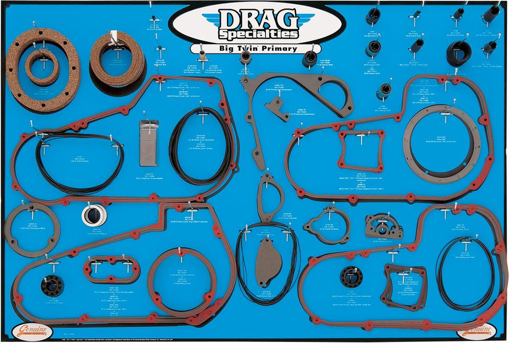 Drag Specialties Display For Bt Gaskets - Part #99030101 - Hogparts UK
