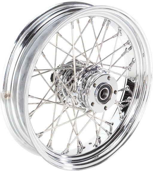 Drag Specialties Rear Wheel 16X3.5 40-Spoke Chrome - Part #02040358 - Hogparts UK