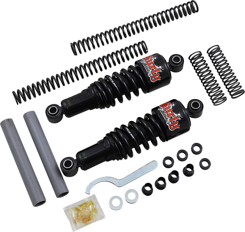 BURLY BRAND LOWERING KIT SLAMMER COMPLETE BLACK - 13100572 - Hogparts UK