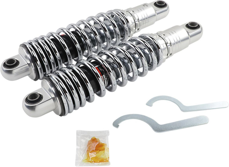Drag Specialties Premium Ride-Height Adjustable Shocks #C16-0154H