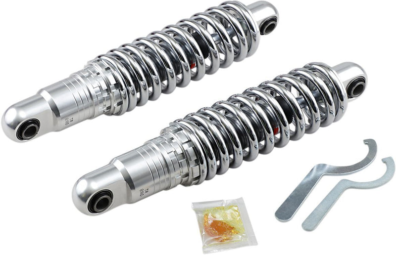Drag Specialties Premium Ride-Height Adjustable Shocks #C16-0156H