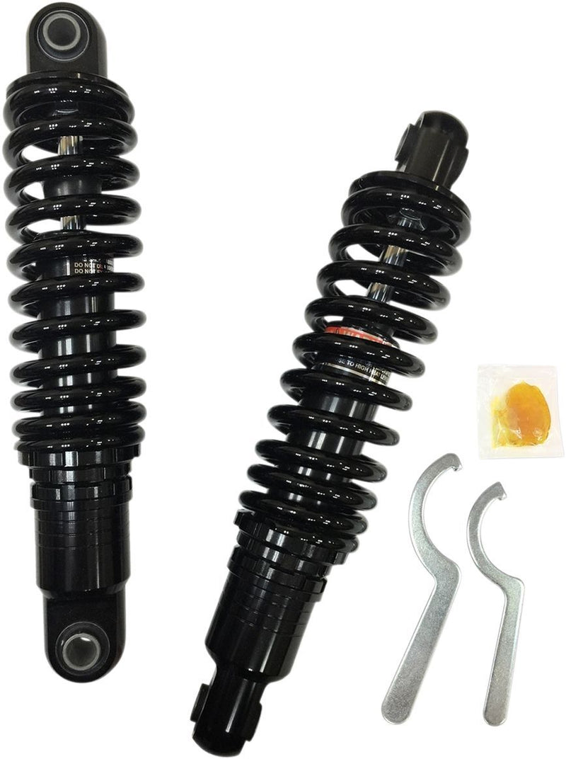 Drag Specialties Premium Ride-Height Adjustable Shocks #C16-0156HB