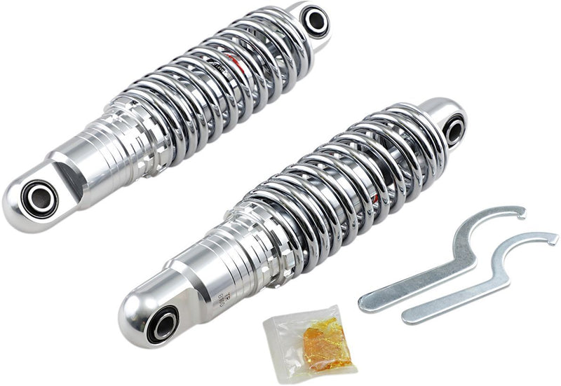 Drag Specialties Premium Ride-Height Adjustable Shocks #C16-0160H