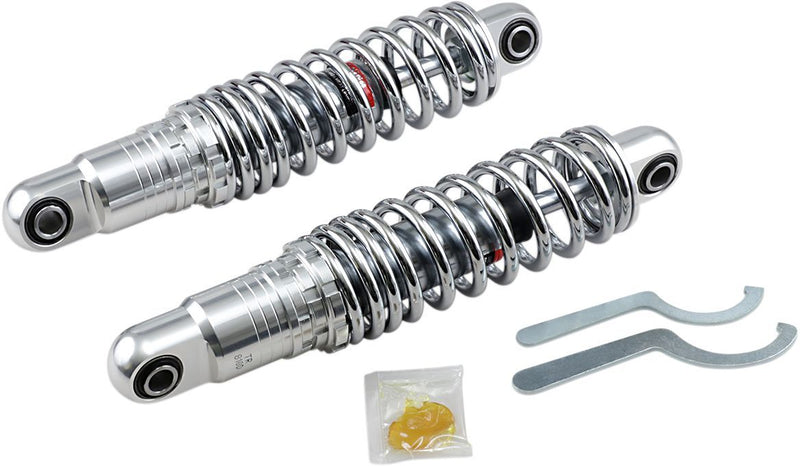 Drag Specialties Premium Ride-Height Adjustable Shocks #C16-0162H