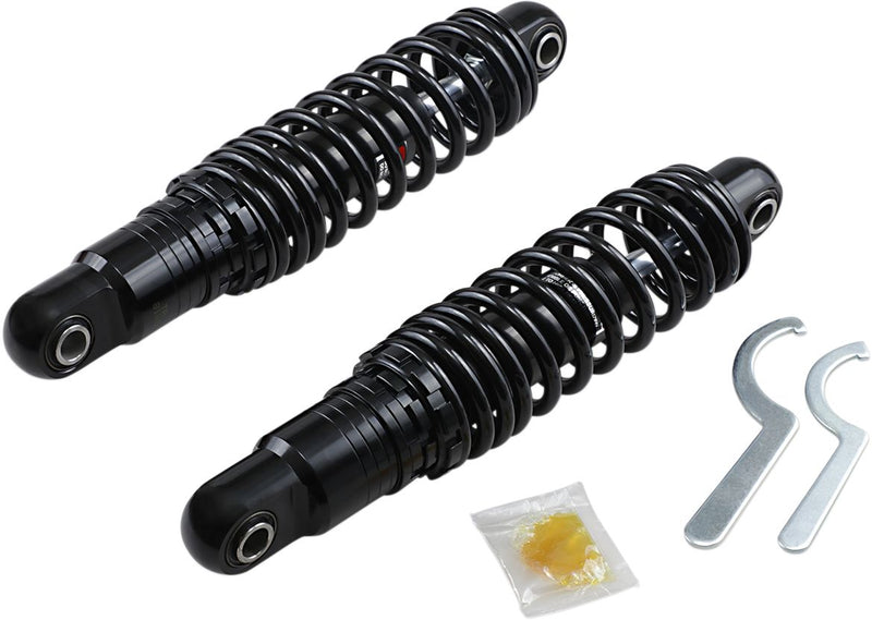 Drag Specialties Premium Ride-Height Adjustable Shocks #C16-0162HB