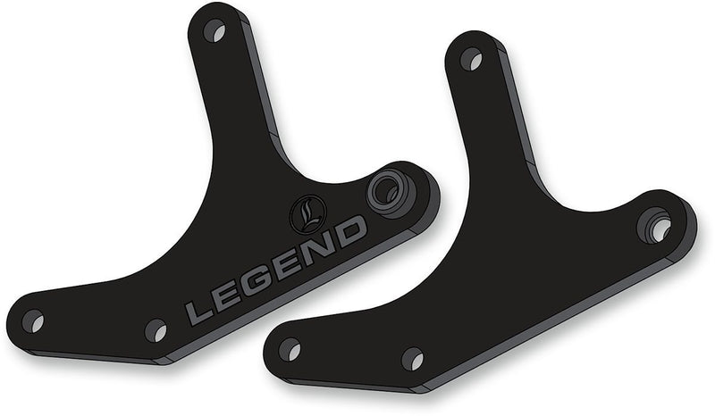 Legend Suspension Twin Cam Trike Rear Lift Kit - Steel, Pair - Powder-Coated for Harley-Davidson Touring & Trike 2009-2016