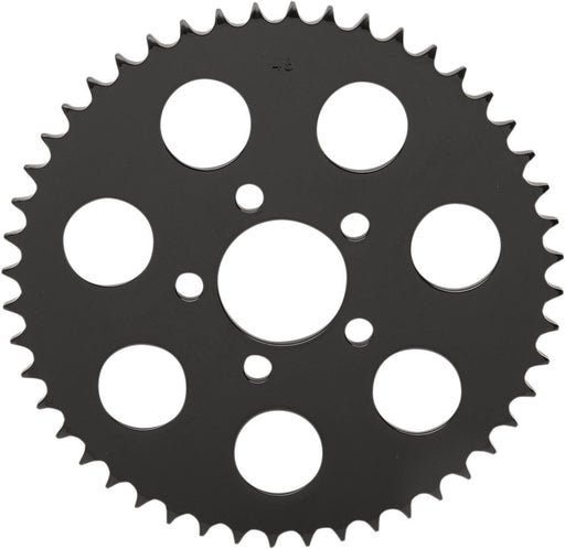 Drag Specialties Sprocket Rear Wheel 48T Flat Gloss Black - Part #12101844 - Hogparts UK