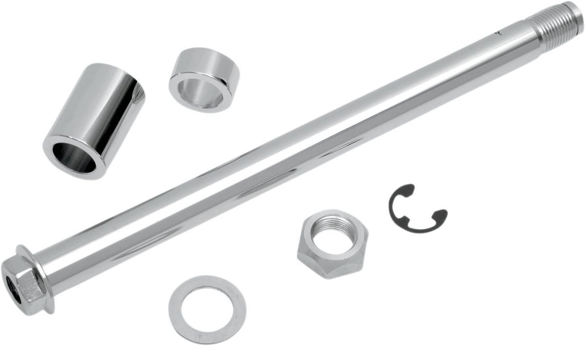 Drag Specialties Rear Axle Kit Chrome - Part #02140585 - Hogparts UK