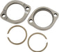 Drag Specialties Exhaust Flange Kit Heavy Duty Stainless Steel - Part #18610888 - Hogparts UK