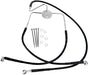 Drag Specialties Front Brake Line Black Vinyl Coated Stainless Steel - Part #17412520 - Hogparts UK