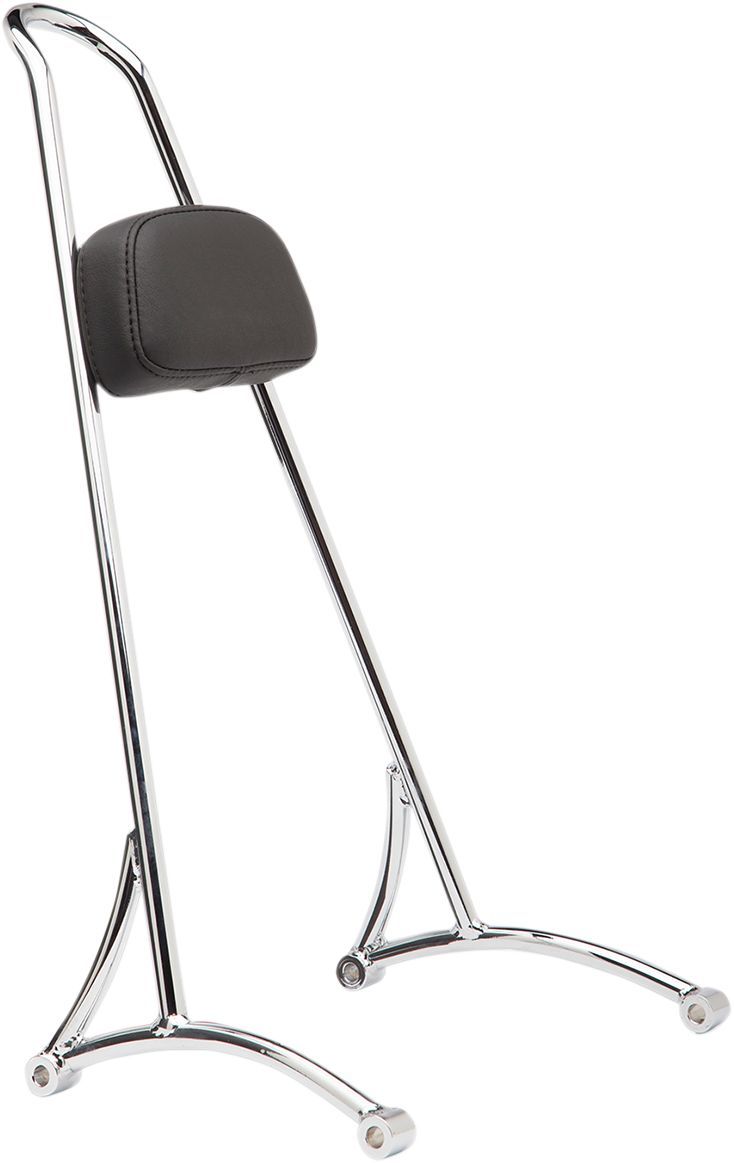 Burly Brand Tall Sissy Bar with Backrest Pad #B13-1505C