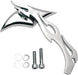 Drag Specialties Mirror Gothic/Flame Right Chrome - Part #06400036 - Hogparts UK