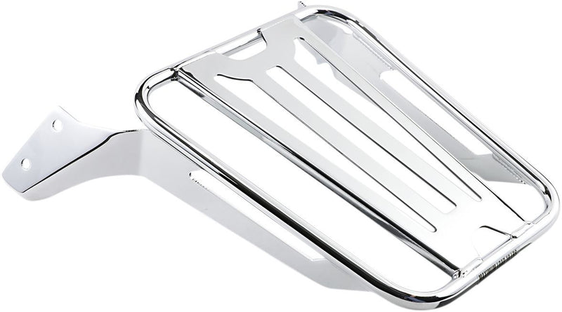 Luggage Rack for Cobra Detachable Backrest - Tube, Each, Steel - Chrome for Harley-Davidson Softail 2018-2026