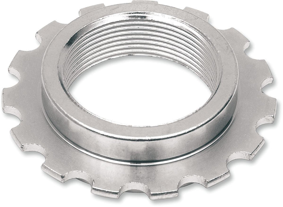 Drag Specialties Steering Stem Bearing Adjusting Nut W/O Cover - Part #DS222777 - Hogparts UK