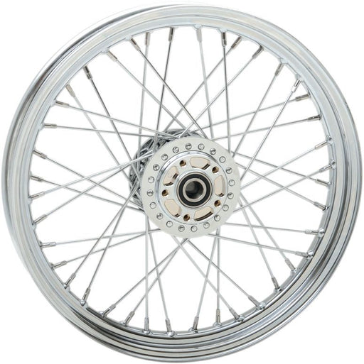 Drag Specialties Front Wheel 19"X2.5 Laced Chrome - Part #02030531 - Hogparts UK