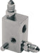 Drag Specialties Rear Brake-Tee W/ Brake light-Switch Hole Chrome - Part #12042724 - Hogparts UK
