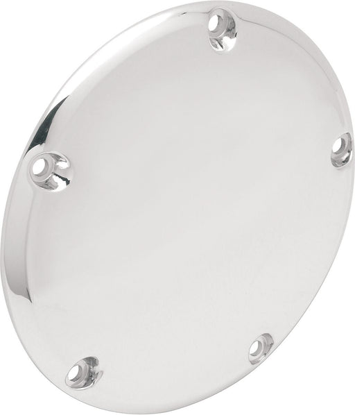 Drag Specialties Derby Cover Domed Chrome 5-Hole - Part #11070047 - Hogparts UK
