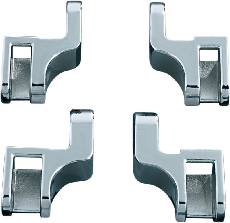 Kuryakyn Chrome Driver Floorboard Relocation Brackets #7528
