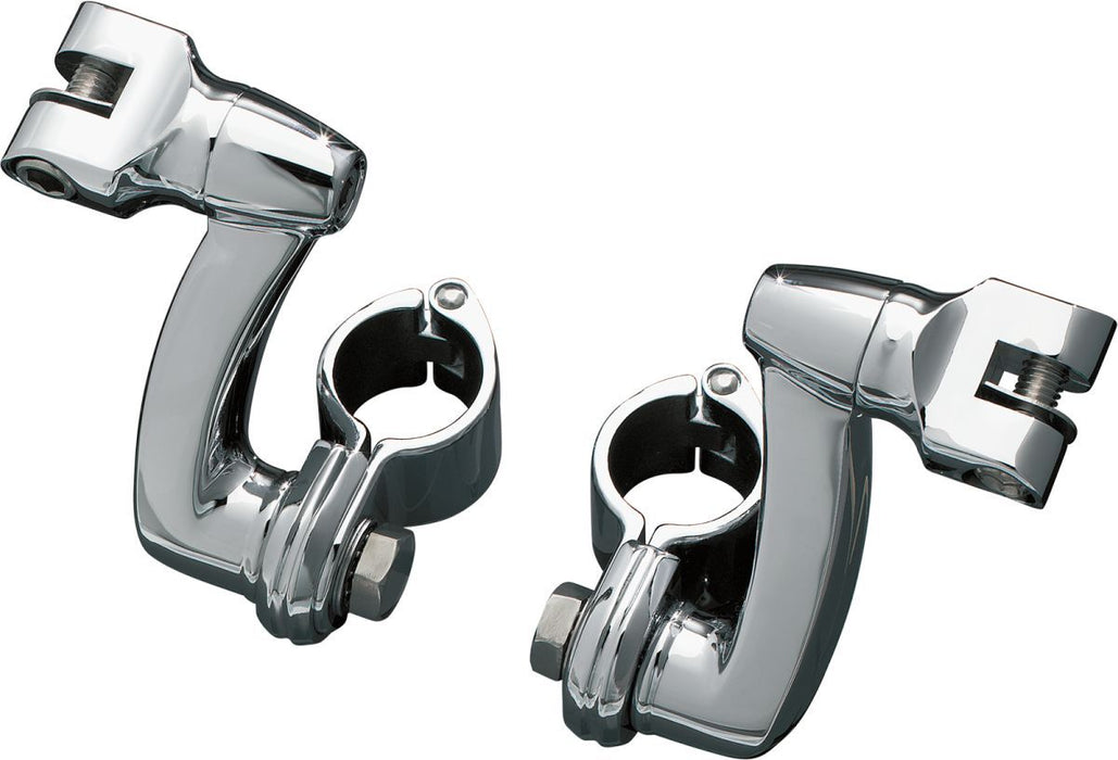Kuryakyn Longhorn Offset Footpeg Mounts #7986