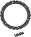Drag Specialties Replacement Starter Ring Gear 66T - Part #21100205 - Hogparts UK