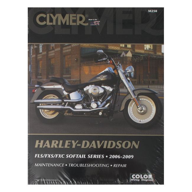 CLYMER SERVICE MANUAL 06-09 SOFTAIL - 06-09 Softail <br><br>Part #517784 - Hogparts UK
