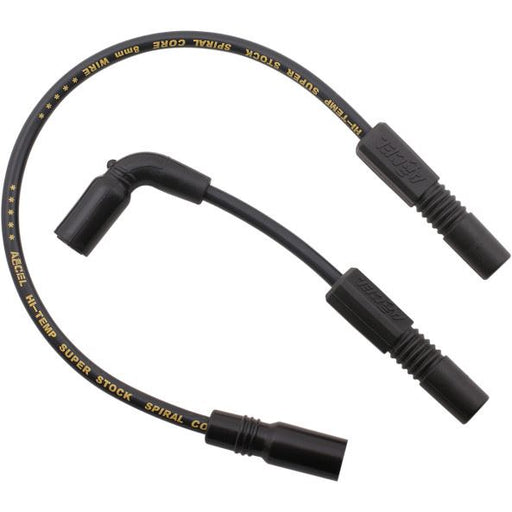 Accel Spark Plug Wire Spiral Core Set 8Mm Black - Part #126827 - Hogparts UK