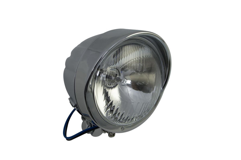 Drag Specialties 4 1/2" Spotlight With Visor Chrome - Part #20011131 - Hogparts UK
