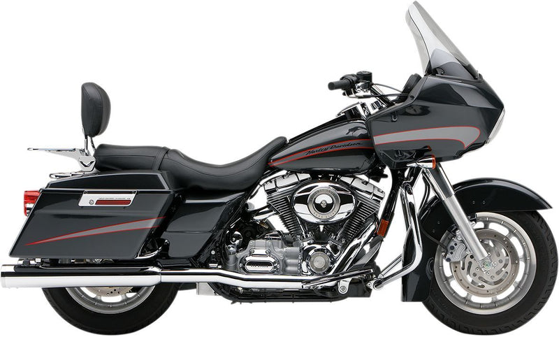 Cobra True Dual Headpipes - Each - Chrome for Harley-Davidson Touring 2003-2008
