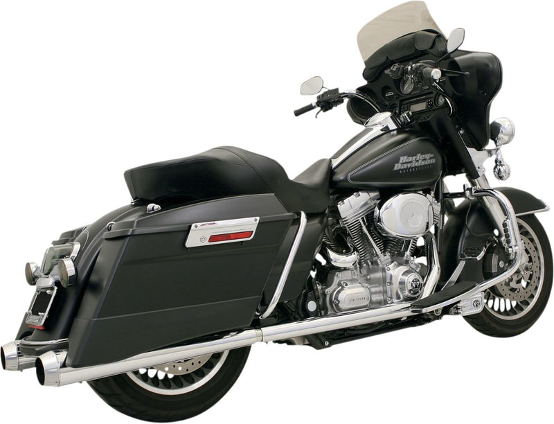 Bassani +P Bagger Stepped True-Dual Power Curve Exhaust System #1F46J