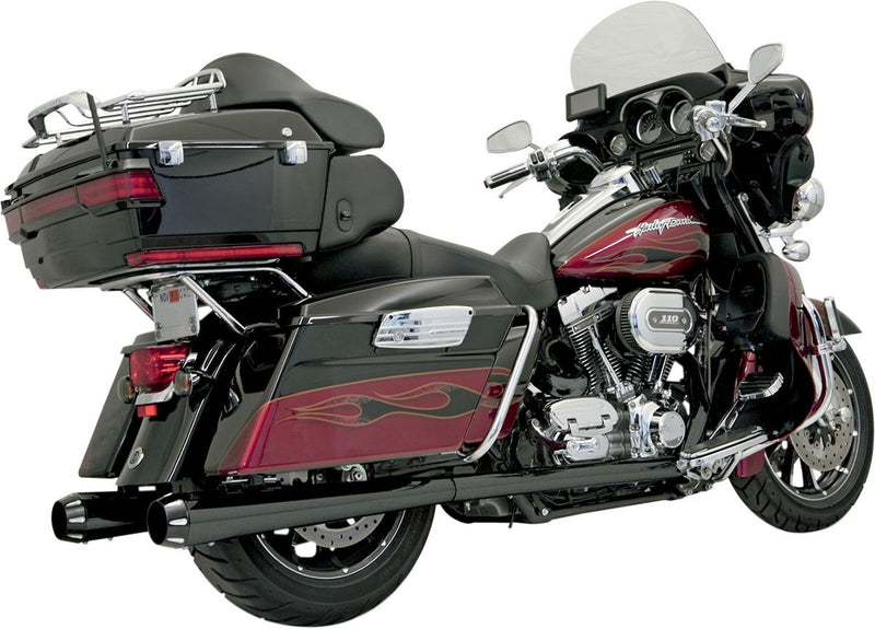 Bassani +P Bagger Stepped True-Dual Power Curve Exhaust System #1F46RB