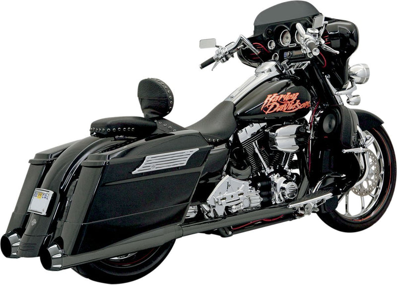 Bassani +P Bagger Stepped True Dual Exhaust System #1F56RB